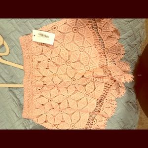 Boutique lace shorts